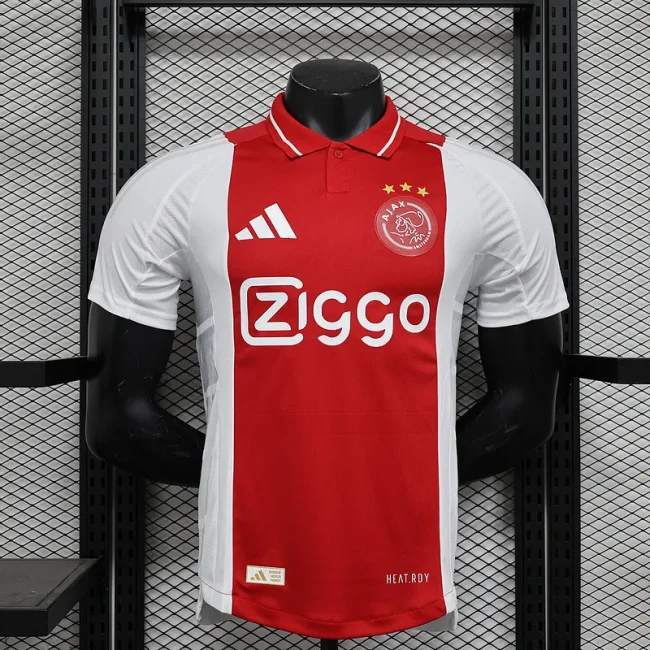 Player Version 2024-25 Ajax Home(The player version is more slim fit, it is recommended to buy one size larger)