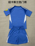 2025-26 Newcastle United GK blue kid kit