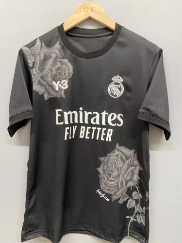 2024-25 Real Madrid Y3 roses black jersey