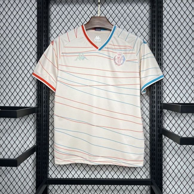 2024-25 Real Valladolid away soccer jersey