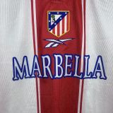 1999-00 .Atletico Madrid home retro Jersey