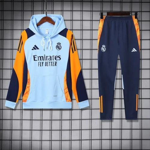 2024-25 Real Madrid white hoodie