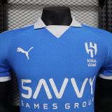 2024-25 Al-Hilal Saudi   anniversary player version jersey (The player version is more slim fit, it is recommended to buy one size larger)