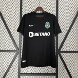 2023-24 Sporting Lisbon Forth Black Jersey
