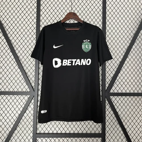 2023-24 Sporting Lisbon Forth Black Jersey