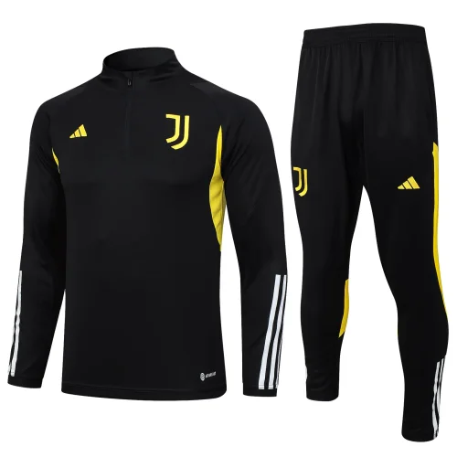 Half Zip Juventus Black Suit