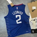 NBA Clippers blue logo model jerseys