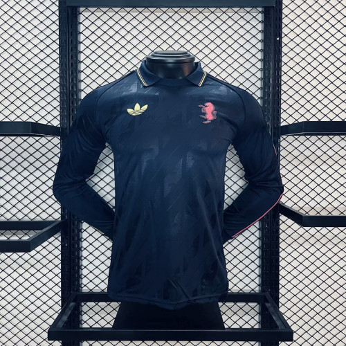 2024-25 .Juventus   long sleeve Player version jersey (The player version is more slim fit, it is recommended to buy one size larger)