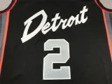 24 Pistons Black City Edition No. 2 Cade Cunningham