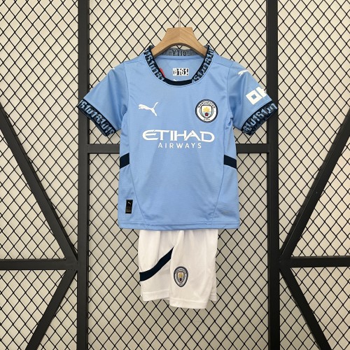 2024-25 Manchester City home kid kit