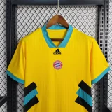2023-24 BayernMunich  yellow soccer jerseys