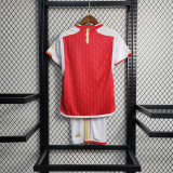 2023-24 Arsenal  home kids kit