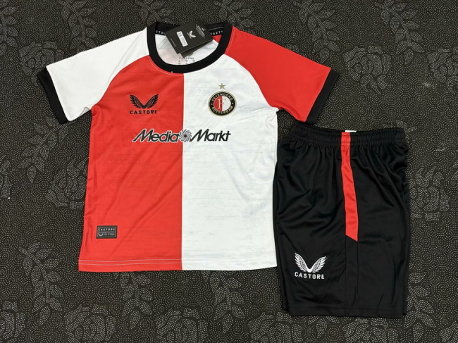 2024-25 Feyenoord home kid kit