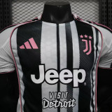 2025-26 .Juventus   home player version jersey  (The player version is more slim fit, it is recommended to buy one size larger)