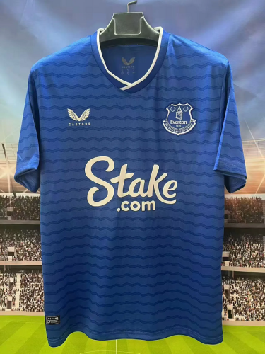 2025-26 Everton home soccer jersey
