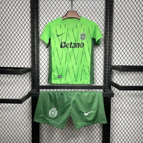 2024-25 Sporting Lisbon third away kids kit