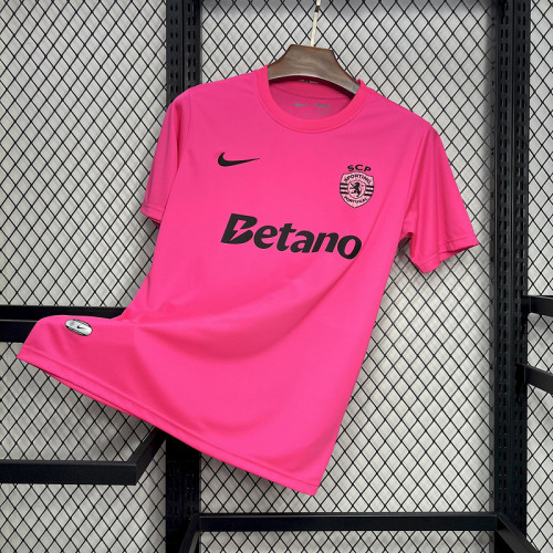 2024-25  Sporting Lisbon Pink October Jersey