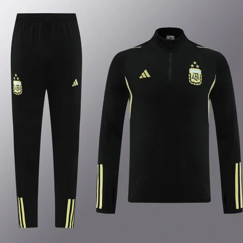 2023 Argentina 03 black half-pull suit (with steel