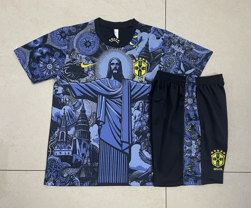 2024-25 Brazil Blue Training Suit