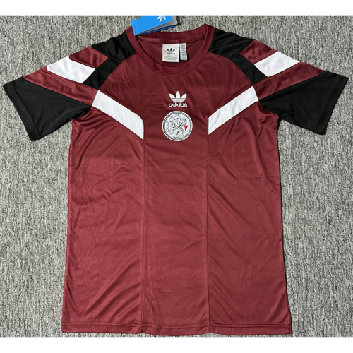 2024-25 Ajax Burgundy training jersey