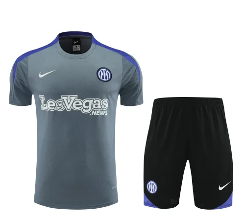 2024-25 Inter Milan gray cotton training suit