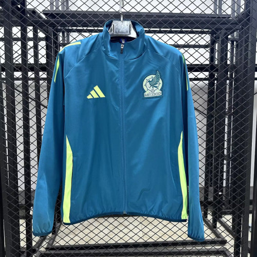 2025-26 Mexico blue windbreaker