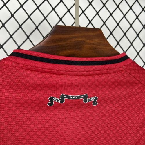 2025-26 Ajax home soccer jersey size