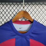 2023-24 Barcelona home soccer jersey