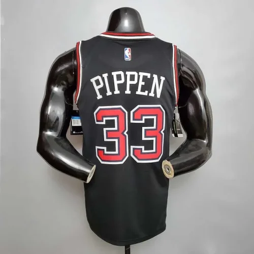 PIPPEN#33 Chicago Bulls Black