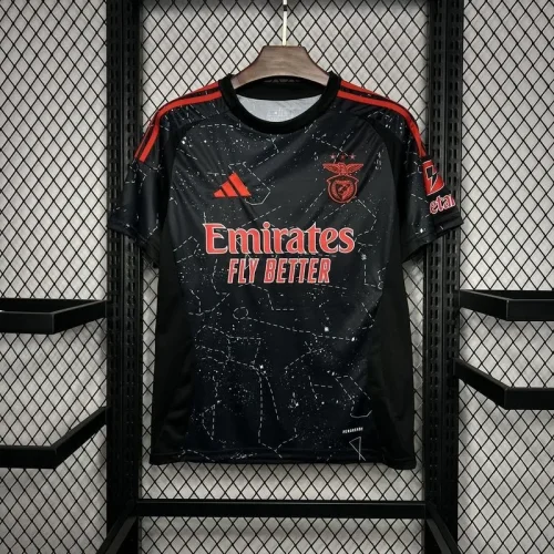 2024-25 Benfica Away Black Jersey