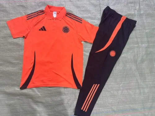 2025-26 Columbia Orange Polo suit