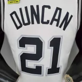 DUNCAN#21 Spurs White