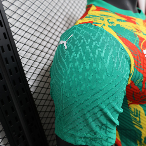 2024-25 Senegal Pre-Match Player Version jersey  (The player version is more slim fit, it is recommended to buy one size larger)