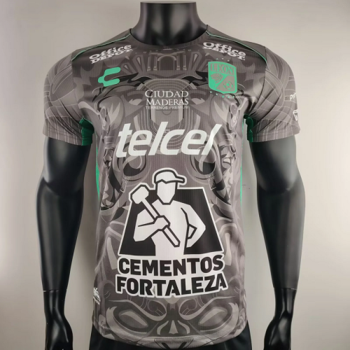 2025-26 Leon third away player version soccer jersey   (The player version is more slim fit, it is recommended to buy one size larger)
