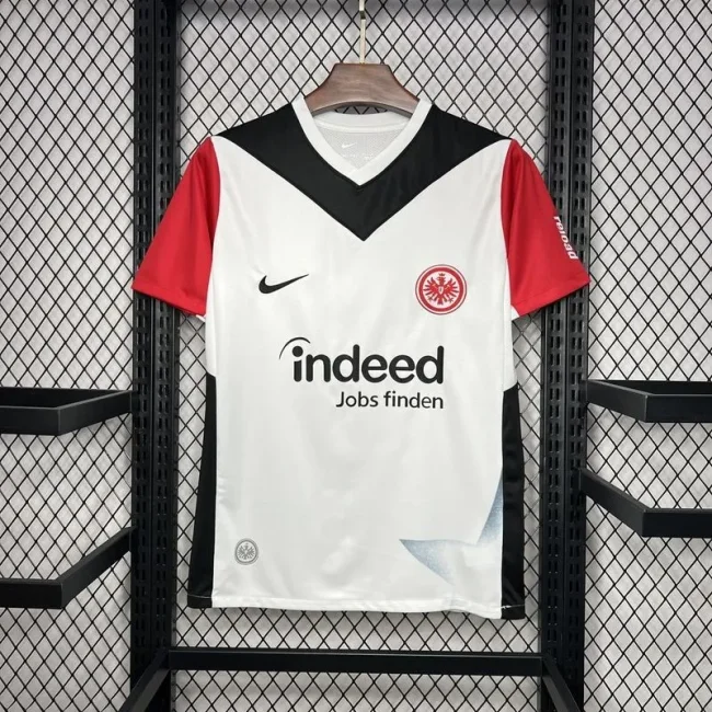 2024-25 Frankfurt home soccer jersey