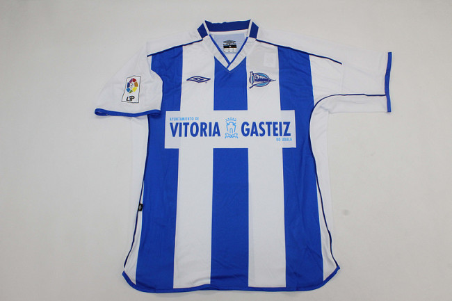 2003-04 Deportivo Alaves home retro jersey
