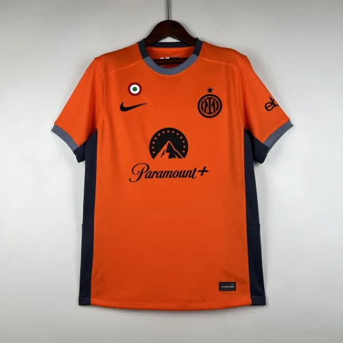 Inter Milan 2023-24 Orange soccer jerseys