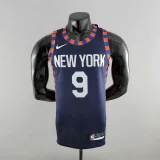 New York Knicks Barrett #9 Striped NBA Jersey