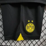 Dortmund 2023-24 home kids Soccer jersey