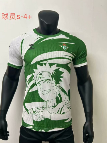 2025-26 Betis  player version jersey   (The player version is more slim fit, it is recommended to buy one size larger)
