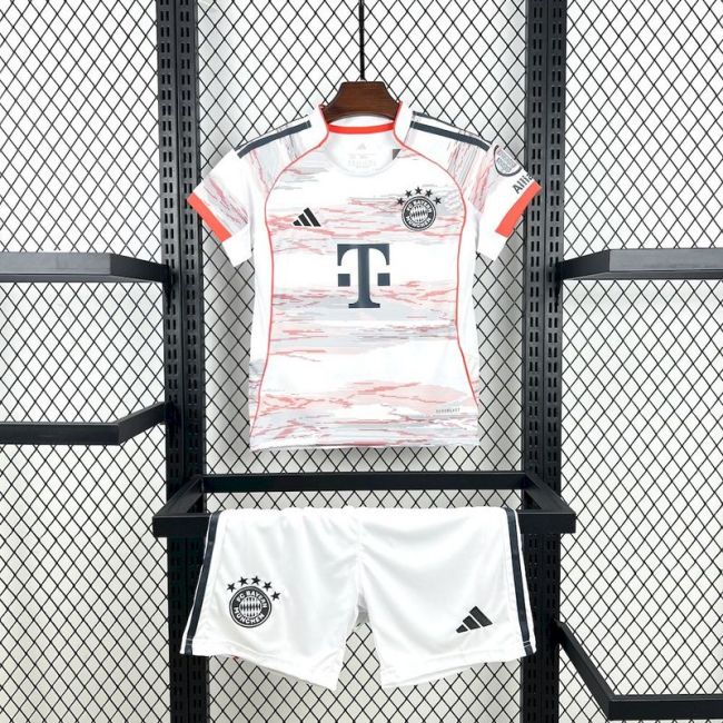 2025-26 Bayern away kid kit