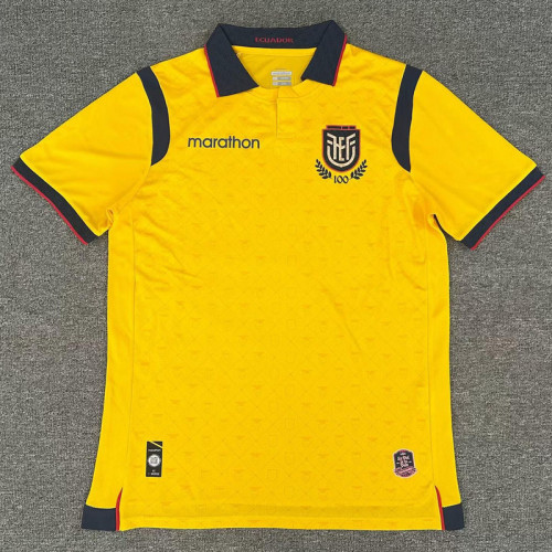 2025-26 Ecuador home soccer jersey
