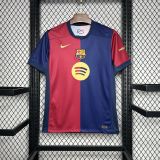 2024-25 Barcelona home Big Sponsor jersey