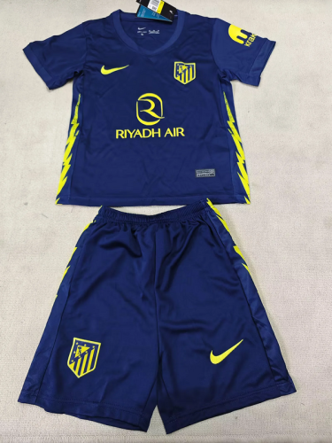 2025-26 Atletico Madrid  Away kid kit