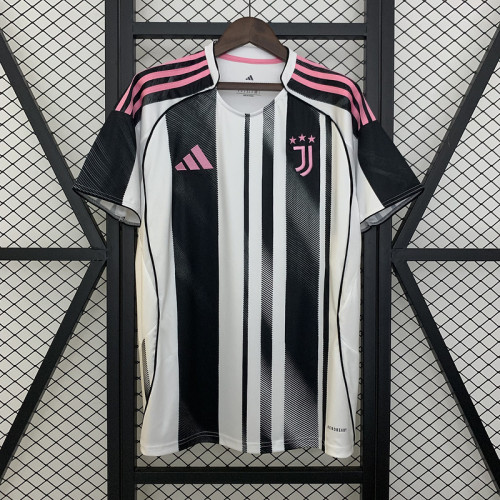 2025-26 Juventus home soccer jersey