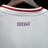 2024-25 Chile away white jersey