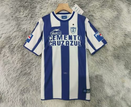 01-02 Pachuca home retro jersey