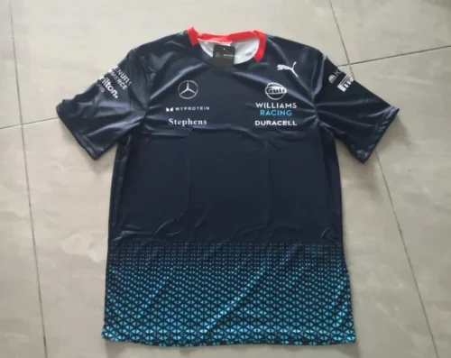 Mercedes 2024 new blue WILLIAMS F1 shirt