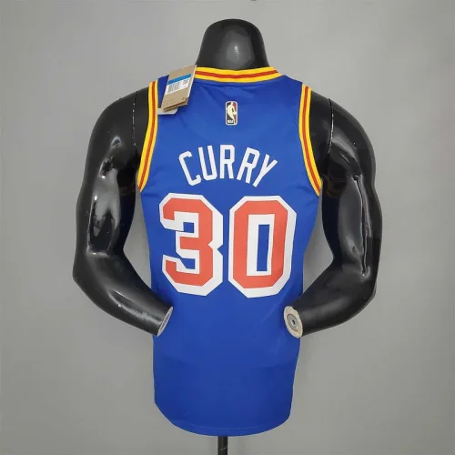 CURRY#30 75th Anniversary Warriors Blue