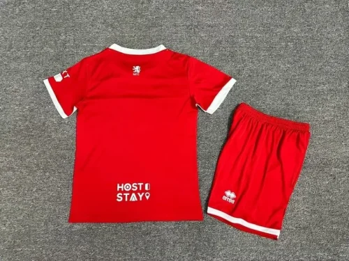 2024-25 Middlesbrough home kids kit